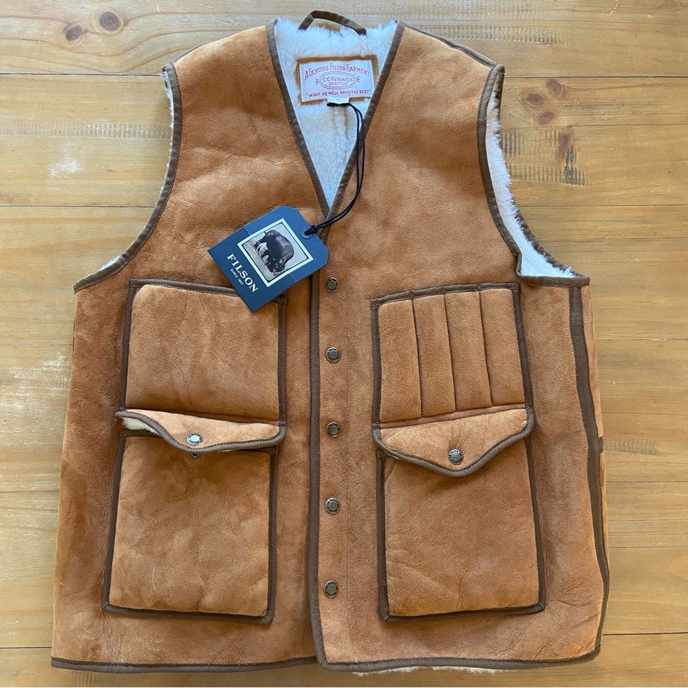 🇺🇸 Filson NWT | Shearling Cruiser Vest